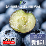 【京东空运】云南当季新鲜蓝莓 4盒（中果） 29.6元包邮
