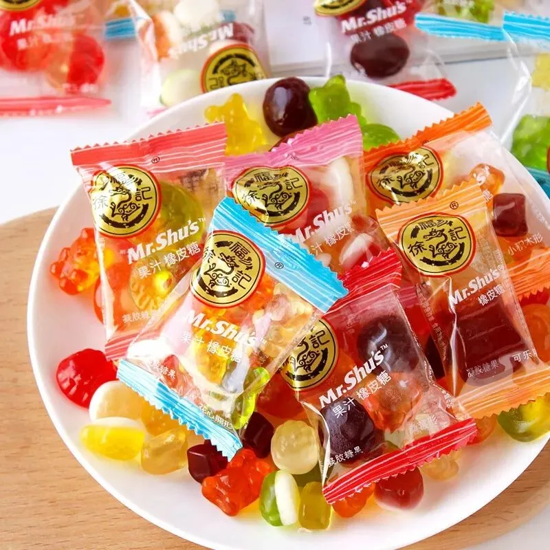 徐福记橡皮糖QQ糖水果汁味软糖新年货结婚喜糖混合散装儿童小零食,淘宝优惠券,粉丝福利购,淘宝优惠卷
