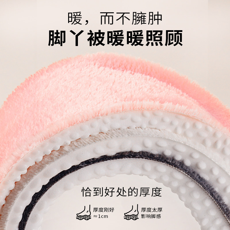 保暖鞋垫女冬加绒冬季羊毛软久站超软防痛秋冬男吸汗防臭踩屎感