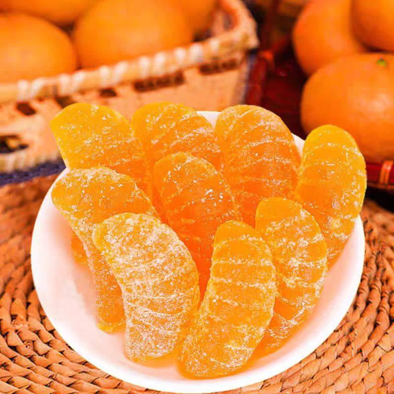 老式橘子软糖怀旧桔子水果味酸甜软瓣糖果喜糖年货小零食儿童年货,淘宝优惠券,粉丝福利购,淘宝优惠卷