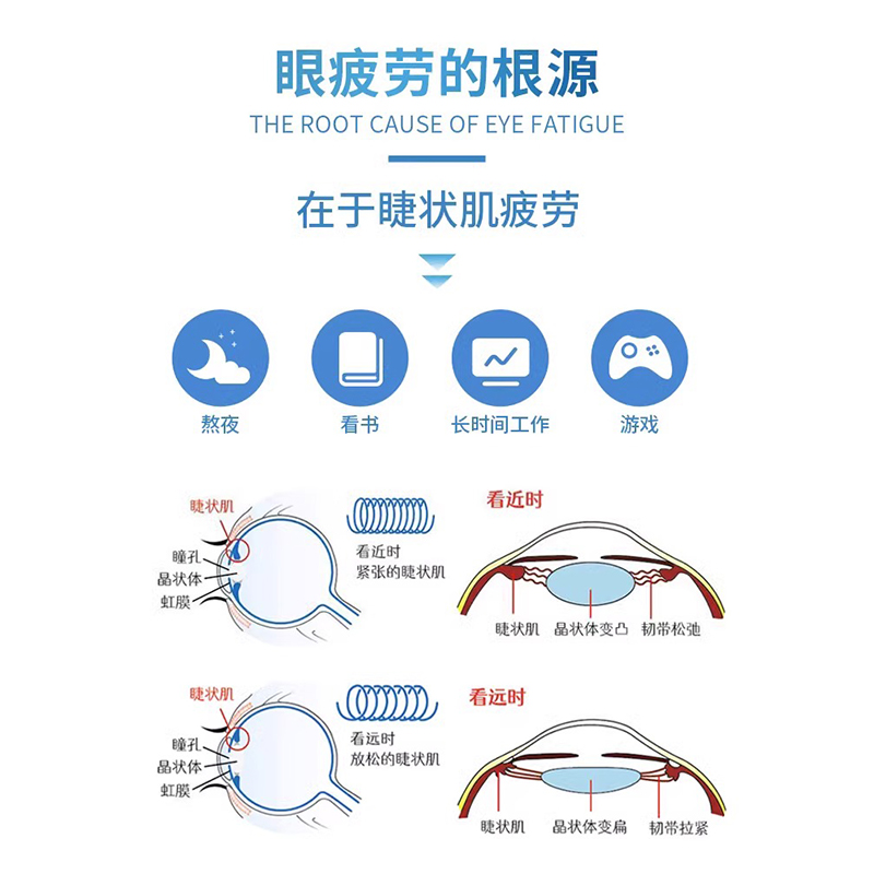 蓝莓叶黄素滴眼液官方正品抗缓解眼睛疲劳视力模糊护眼药水大药房 - 图2