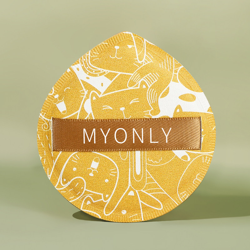 麦欧丽棉花糖散粉气垫隔离BB粉底干湿两用面部粉扑旅游便捷式面扑