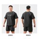 Men's swimming trunks new swimming trunks suit large size fat boys 300Jin Jin is equal to 0.5kg double layer anti-embarrassment quick drying for teenagers