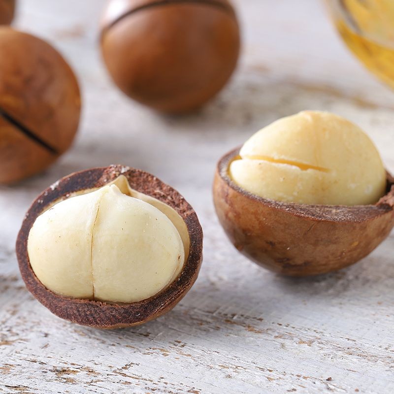 【上新价】新货夏威夷果500g奶香壳果孕妇干果坚果健康零食炒货