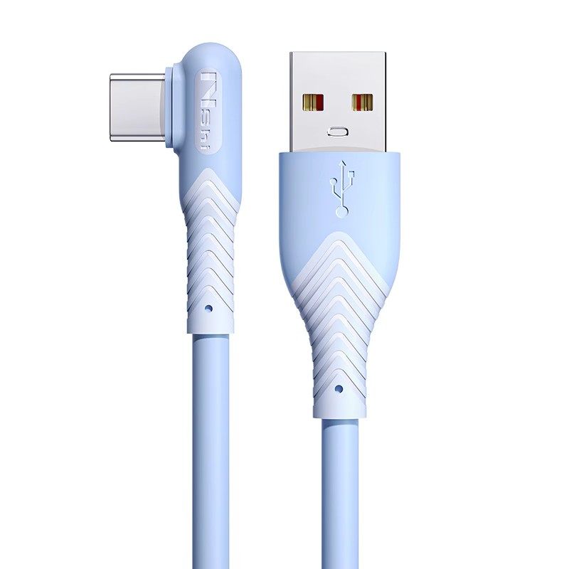 弯头typec数据线适用华为荣耀vivo小米加长充电线66w器tapyc手机6a超级安卓p40p30快充tpctpyec数码传输智能