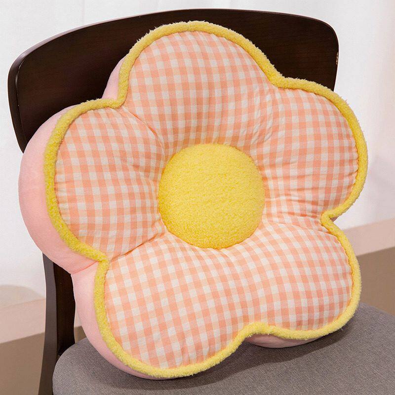 Flower futon cushion, bay window, tatami floor, thickened butt cushion, bedroom living room, lazy backrest floor cushion