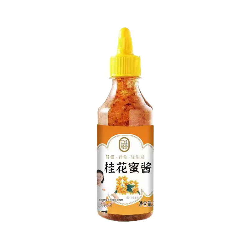 桂花酱正宗桂花蜜酱酿浆家用食用蜂蜜酿烘焙冰粉钵仔糕果酱荣记