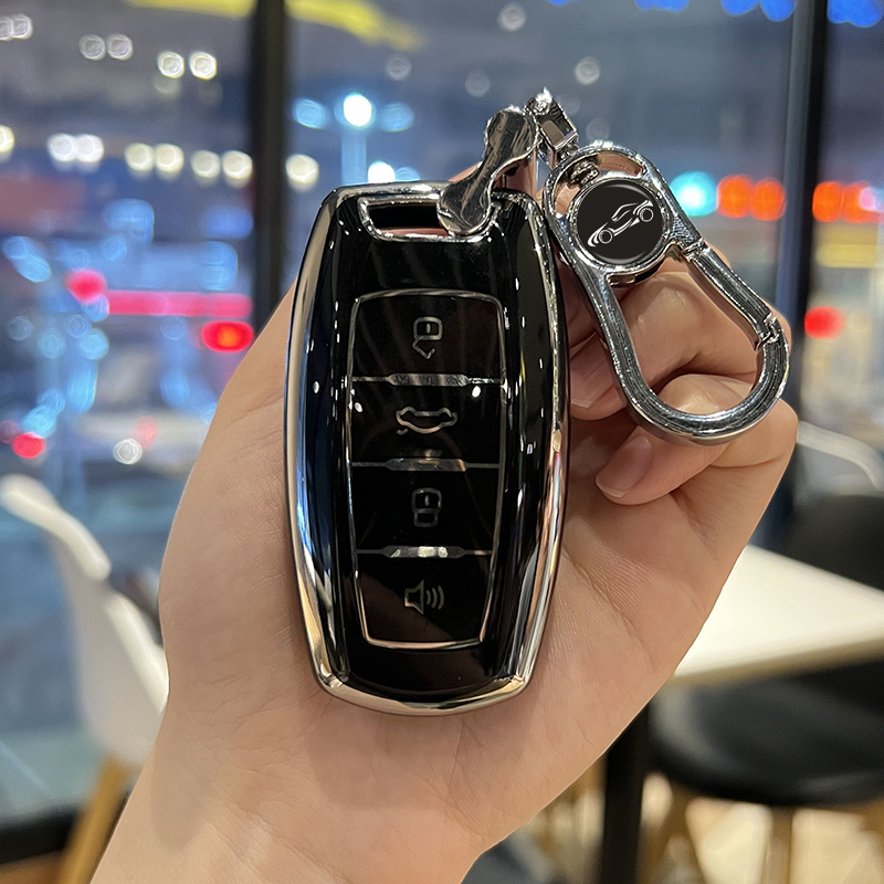 哈弗H6国潮版钥匙套M6PLUS大狗H6S赤兔F7X车扣F5包H7扣H2S哈佛壳 - 图3