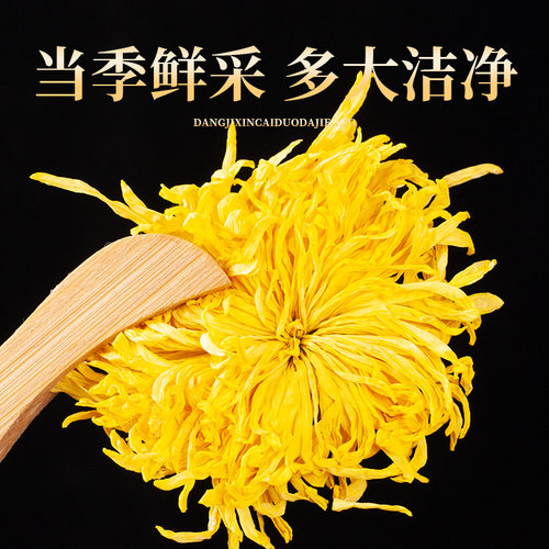 金丝皇菊菊花枸杞茶正品黄菊茶叶花茶胎菊去火非特级金银花决明子