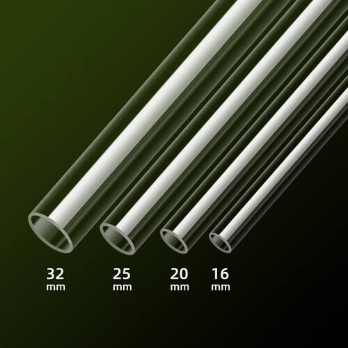 鱼缸透明三通亚克力管配件水管大全进出水口diy改装除油膜管虹吸 - 图2