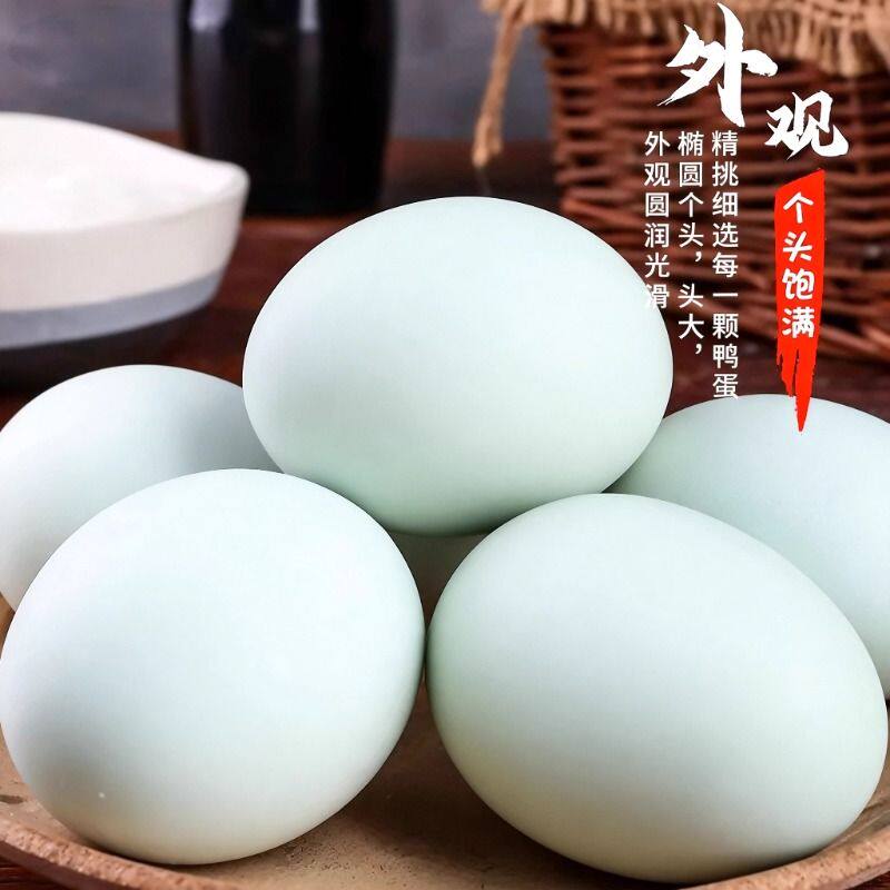 新鲜生鸭蛋50g正宗鸭蛋农家散养鸭蛋营养丰富健康味美非青壳鸭蛋