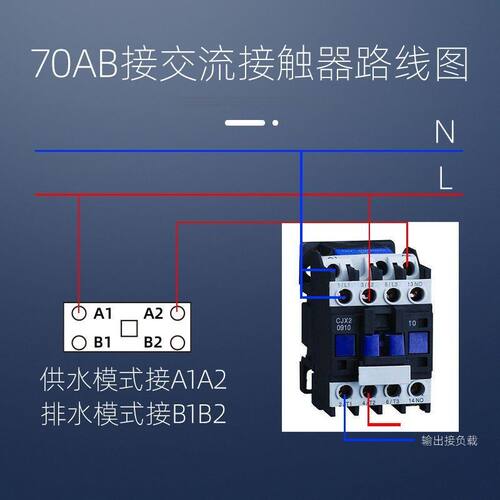 70AB全自动水箱水塔两用液面水位控制器双球液位控制器浮球开关 - 图3