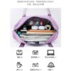 Women's large-capacity travel bag is waterproof and can be put on with a trolley for travel