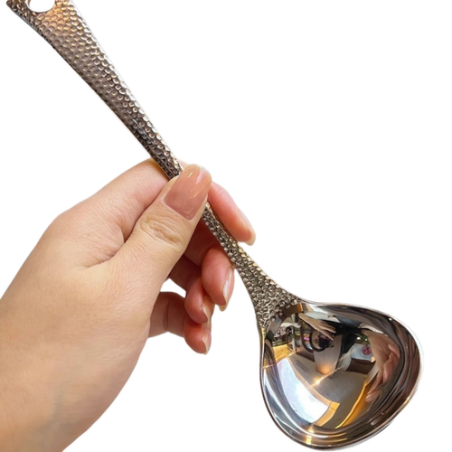 【1个】锤纹鱼鳞长柄汤勺 - 图3