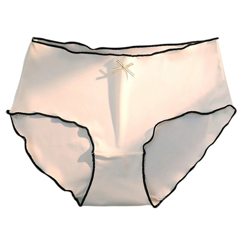 无痕冰丝女士纯棉裆抗菌少女三角裤 天天特卖工厂店内裤
