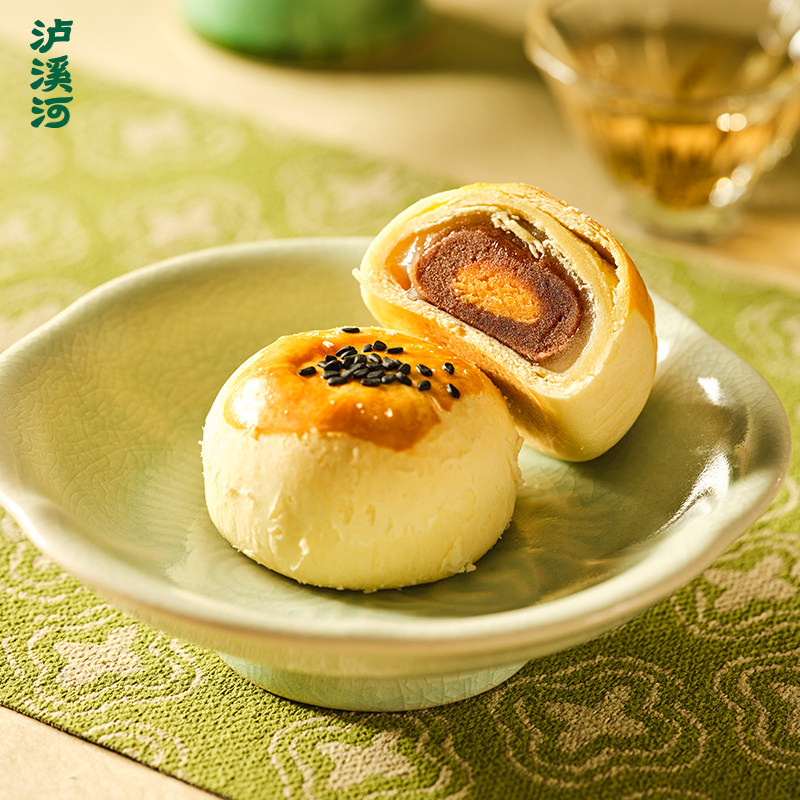 泸溪河桃酥蛋黄酥雪媚娘蛋黄酥早餐休闲食品糕点心零食甜品小吃