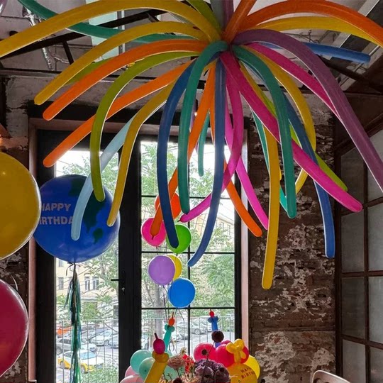 Fireworks long balloon decoration | Over 26,000 additional purchases