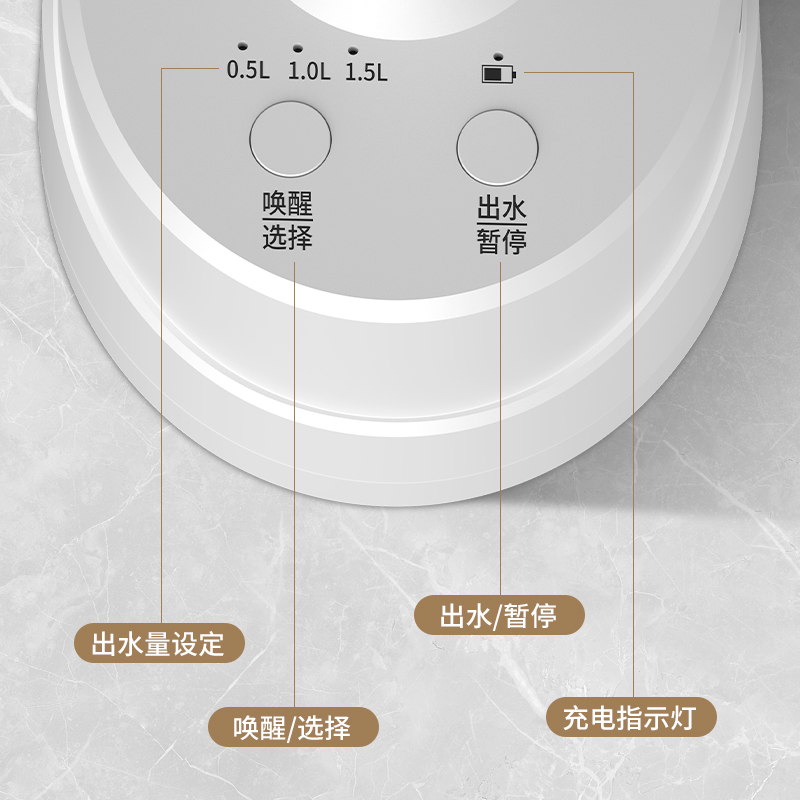 桶装水电动抽水器吸水泵抽水神器纯净水桶取水饮水机上水器压水器