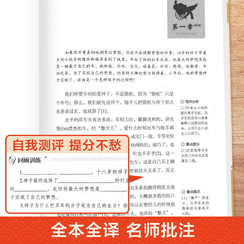 海底两万里和骆驼祥子正版书籍原著老舍共2册七年级下册阅读课外书名著初一7下初中生语文阅读书籍2万里祥子名著非人民教育出版社 - 图0