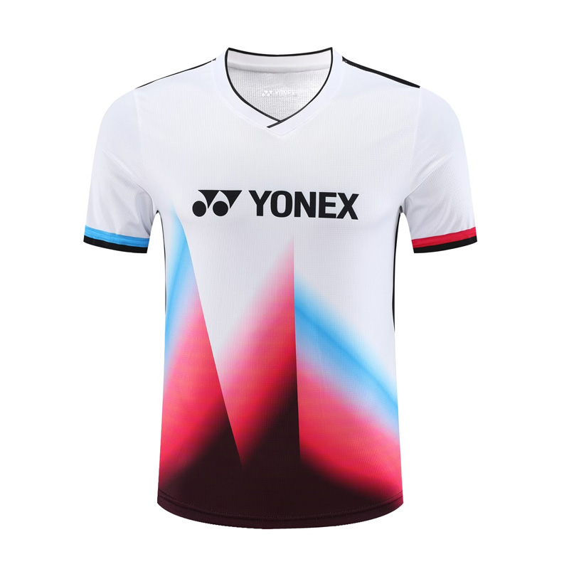 2024新款YONEX尤尼克斯羽毛球运动服男女套装速干yy定制气排球服