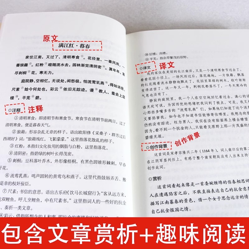 辛弃疾诗词全集诗集词集南宋 精装中国古诗词大全集全套唐诗宋词鉴赏赏析中国诗词大家系列丛书初高中生古典文学古诗词阅读书籍 - 图2