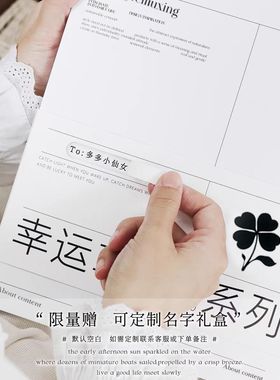 LNIEER999足银四叶草项链礼盒装