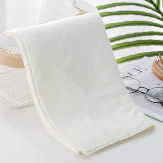 Towel wash your face soft and absorbent, thick, not fade, and not hairy. Household towels are better than pure cotton. Children's men