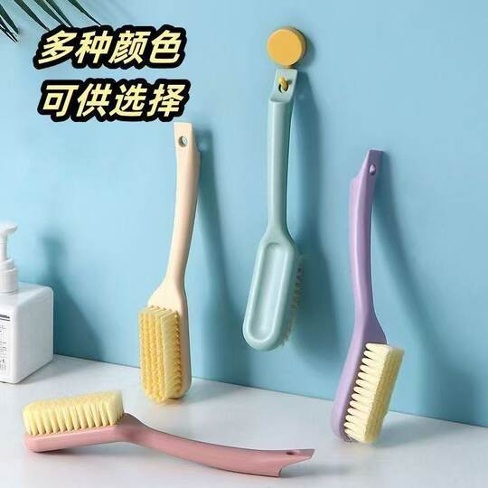 1 soft-bristled shoe brush that does not damage shoes, a household multi-functional board brush for cleaning clothes and shoes, a laundry brush for cleaning shoes