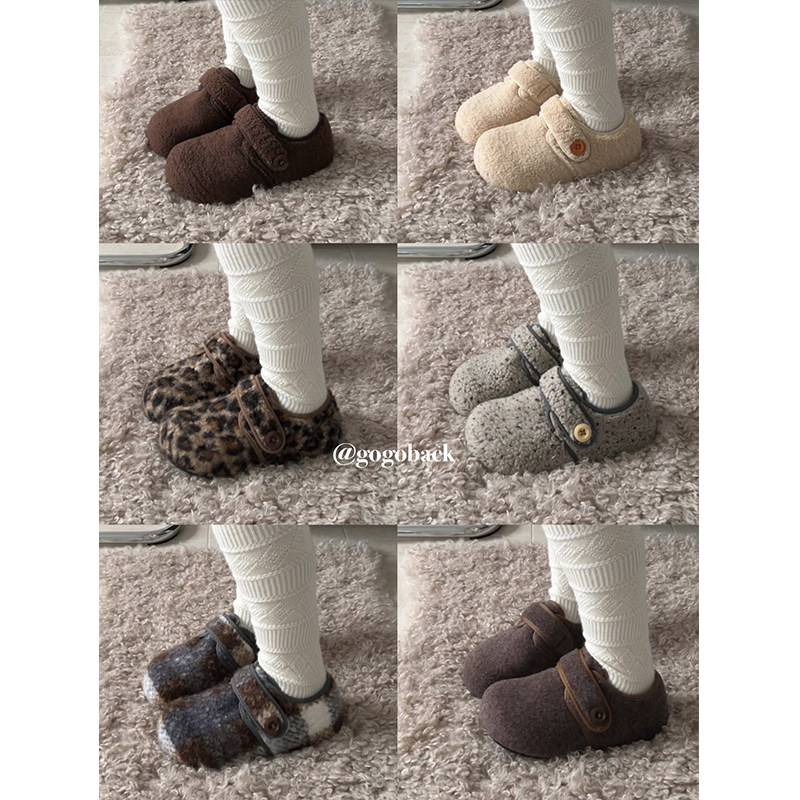 gogoback内增高加绒毛毛鞋女秋冬复古百搭魔术贴棉鞋一脚蹬勃肯鞋,淘宝优惠券,粉丝福利购,淘宝优惠卷