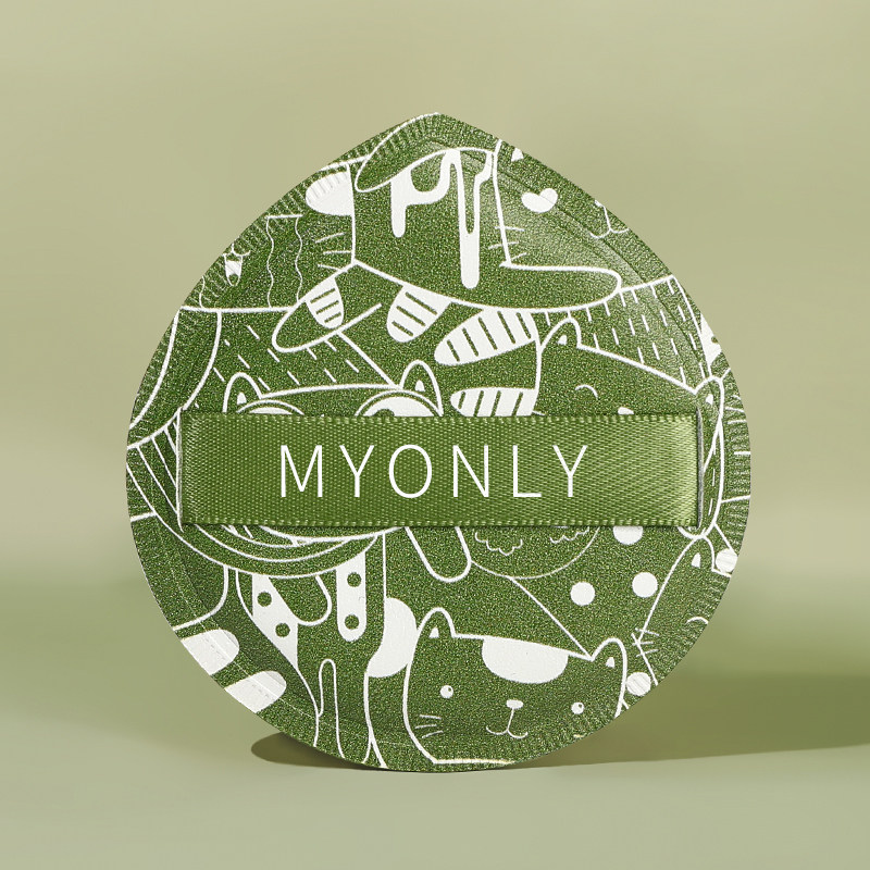 麦欧丽棉花糖散粉气垫隔离BB粉底干湿两用面部粉扑旅游便捷式面扑