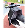 Winter velvet thickened electric vehicle windshield quilt