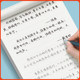 Crash course on regular script for middle school and high school adults with beautiful paragraphs