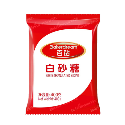 百钻白砂糖400g细砂糖家用白砂糖冲饮调味糖粉做蛋糕面包烘焙原料