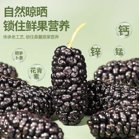 Dried mulberry 500g special grade | over 5000 additional purchases