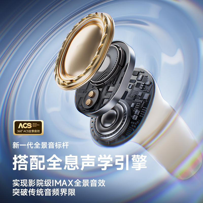 真无线蓝牙耳机2025新款半入耳式运动迷你游戏降噪超长续航高音质 - 图3