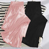 200 catties fat mm plus size ice silk wide-leg pants