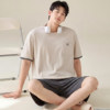 Pure cotton short-sleeved pajamas set | Over 2,000 additional purchases