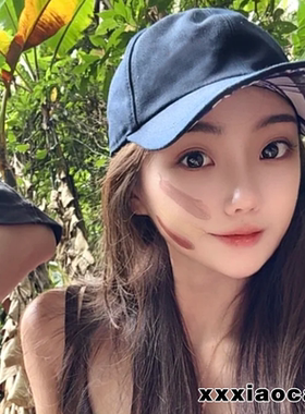 25P字母绣钻刺绣鸭舌帽女遮阳渔夫帽防晒棒球帽白色黑色牛仔蓝色