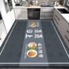 Light luxury simple entrance door mat diatom mud non-slip mat