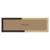 American light luxury leather floor mat kitchen non-slip and oil-proof wipeable and washable stain-resistant long carpet floor mat
