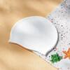 Silicone adult spandex swimming cap for men and women, high elasticity, comfortable and non-stretchy, Korean fashion swimming cap for students and children