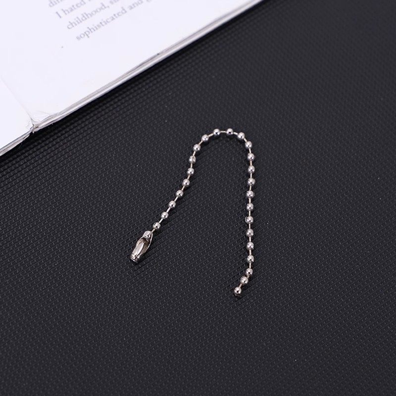 2.4mm手工DIY链条链饰品挂件珠链钥匙扣配件波珠链金属吊牌链,淘宝优惠券,粉丝福利购,淘宝优惠卷