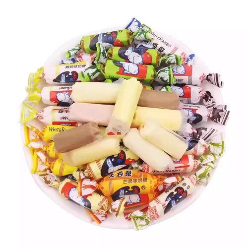 大白兔奶糖散装新年糖果小零食年货结婚糖果喜糖礼盒装20粒*1盒起 - 图1