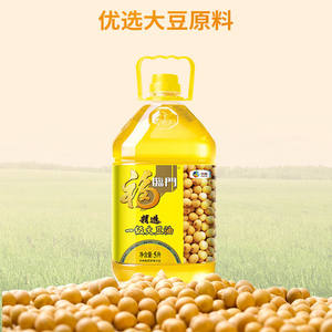 福临门一级大豆油精选5L*4食用油中粮出品大豆原料整箱优选烹饪