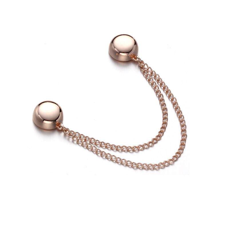 裤脚固定夹挽边扣收口器固定裤子长改短收腿扣神器磁吸免缝扣链条