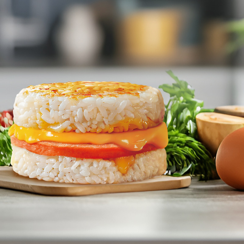 光明梅林火腿午餐肉米汉堡390克/袋家庭儿童营养速食早餐加热即食,淘宝优惠券,粉丝福利购,淘宝优惠卷