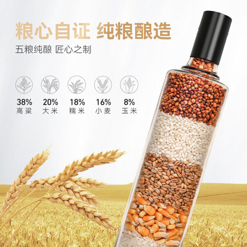 官方正品光良白酒5942度浓香型纯粮食高粱酒整箱500ml瓶装 - 图2