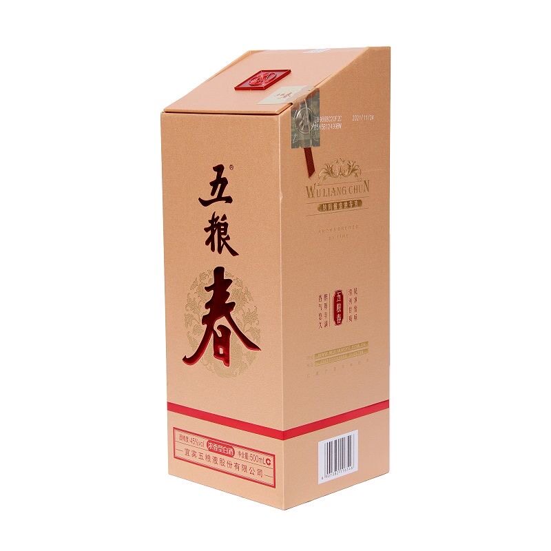 五粮春二代 45度浓香型白酒500mL 节假日自饮 送礼宴请