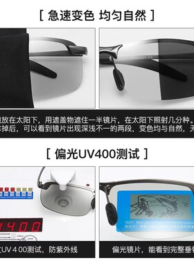 偏光夜视镜变色太阳镜