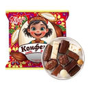 俄罗斯多口味巧克力糖果2袋共500g